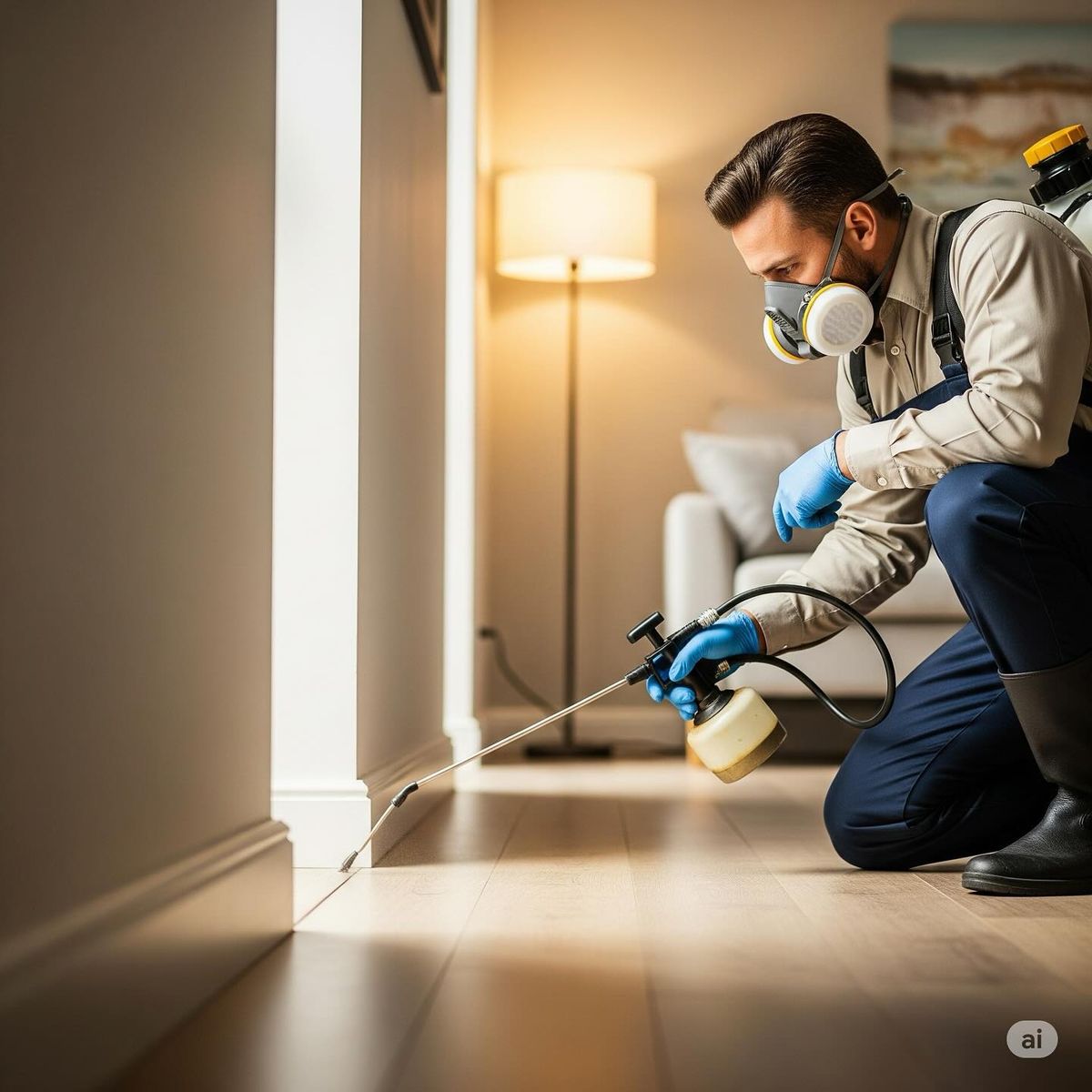 Güroymak ev böcek ilaçlama iç mekan uygulaması